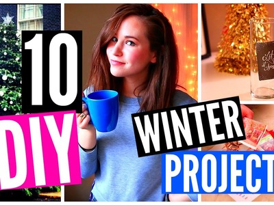 10 DIY Projects for Winter! DIY ROOM DECOR
