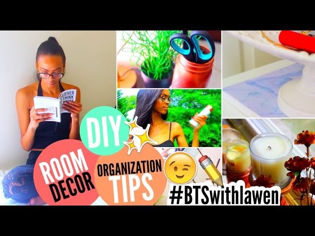 Back To School Room Makeover: DIY Room Decor & Organization • Lawenwoss