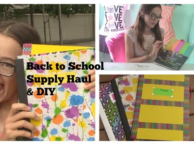 Back to School Supplies Haul | Easy DIY for School Supplies | Make it Fancy | Fiona Frills