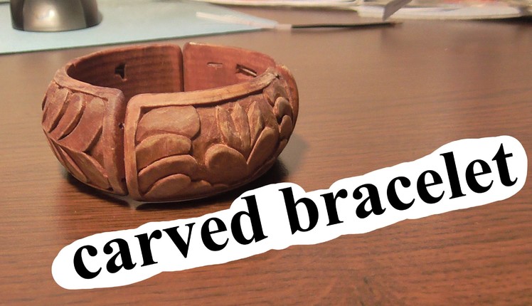 Carved Bracelet | woodcarving | handmade | art | Carving On Wood