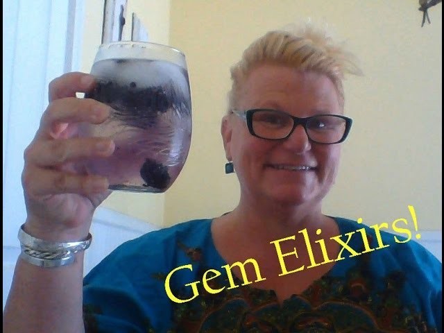 Crystal Gem Elixirs - Easy DIY Recipe