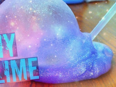 DIY GALAXY SLIME WITHOUT BORAX!