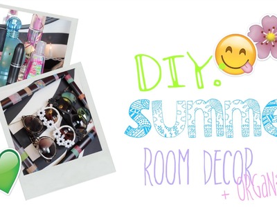 DIY Room Decor + Organization For Summer! ☼