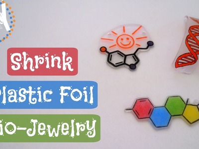 DIY Shrink Plastic Foil Bio-Jewelry