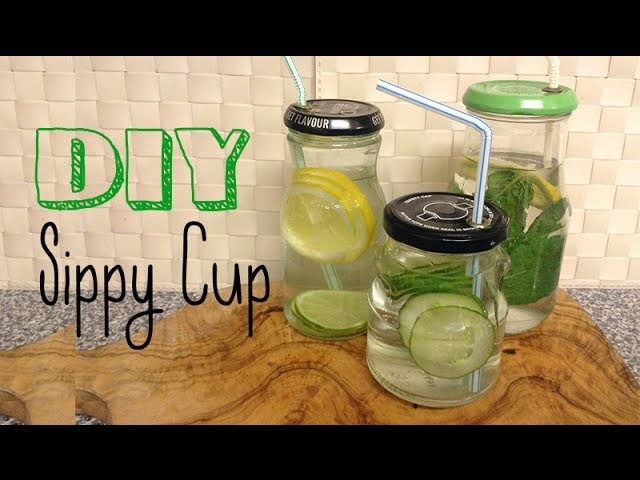 DIY│Sippy Cup│Flavoured Water