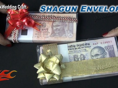 DIY Transparent Shagun envelope for gifting in wedding, baby shower | JKWeddingCraft 052
