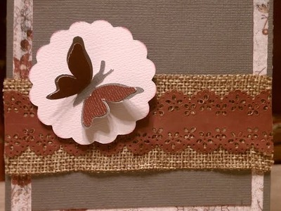 Everyday Butterfly Handmade Note Card