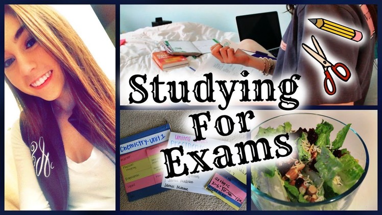 How I Prepare for Exams | DIY Study Book, Power Snacks, & More!