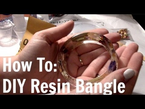 How To: DIY Resin Bangles