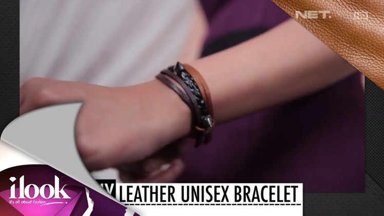ILook - DIY - Leather Unisex Bracelet