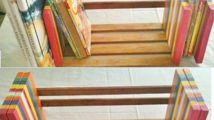 Make an Easy and Adjustable Table Top Book Rack - DIY Home - Guidecentral