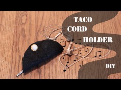 Taco cord holder - DIY