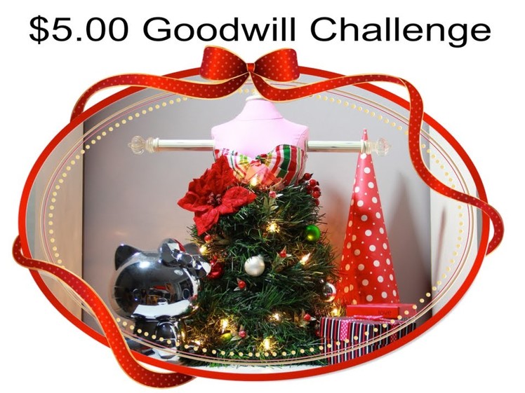 $5 Goodwill Challenge + DIY