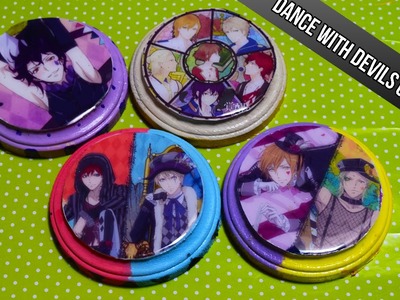 Anime Decorations DIY: Dance With Devils Coasters