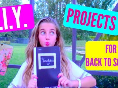 Back To School DIY Projects! #BTSWithMIsh