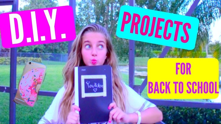 Back To School DIY Projects! #BTSWithMIsh