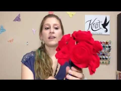DIY Bouquet: Felt Roses