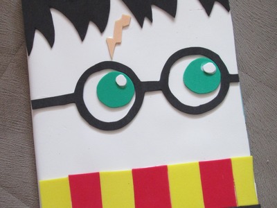 DIY: Capa de Caderno do Harry Potter