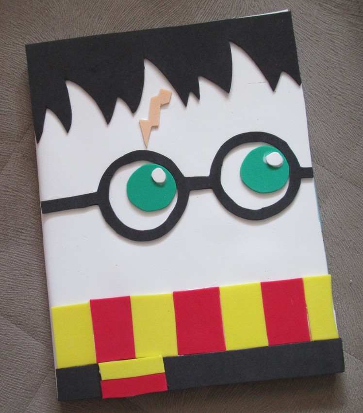 DIY: Capa de Caderno do Harry Potter
