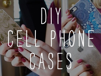 DIY: Cell Phone Cases