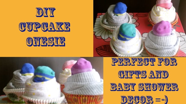 DIY Cupcake Onesies