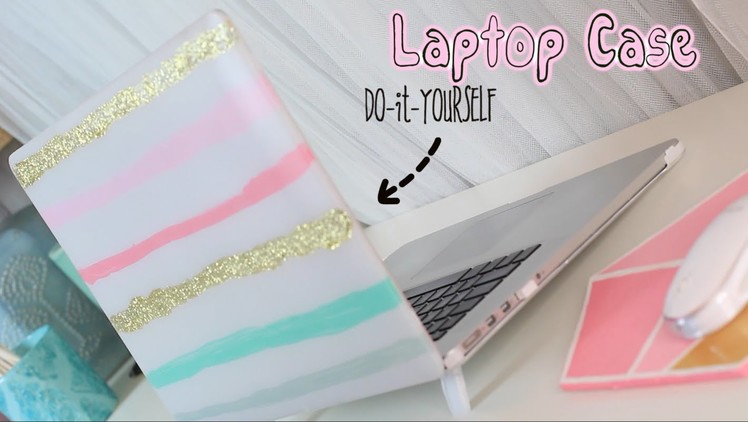 DIY Cute Summer Laptop Case
