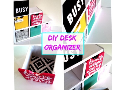 {DIY} Desk Drawers - Back 2 School