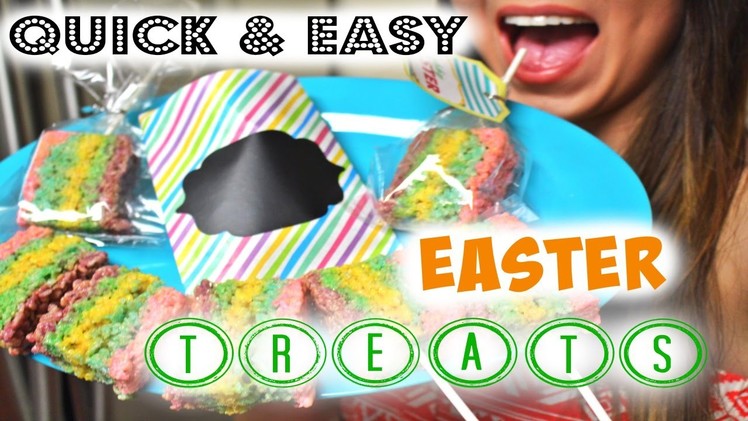 DIY Easter Rice Krispy Treats | Quick & Easy