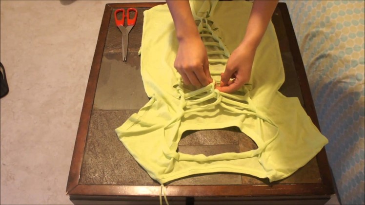 DIY | Easy Cut out and Braided Summer Shirts!!