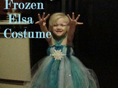 DIY Frozen Elsa costume