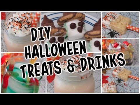 DIY Halloween Treats & Drinks | CartneyBreanne