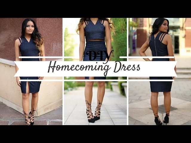 diy hoco dress