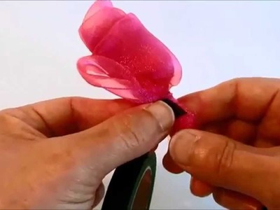 DIY: How to Make Beautiful Organza Lollipop Roses