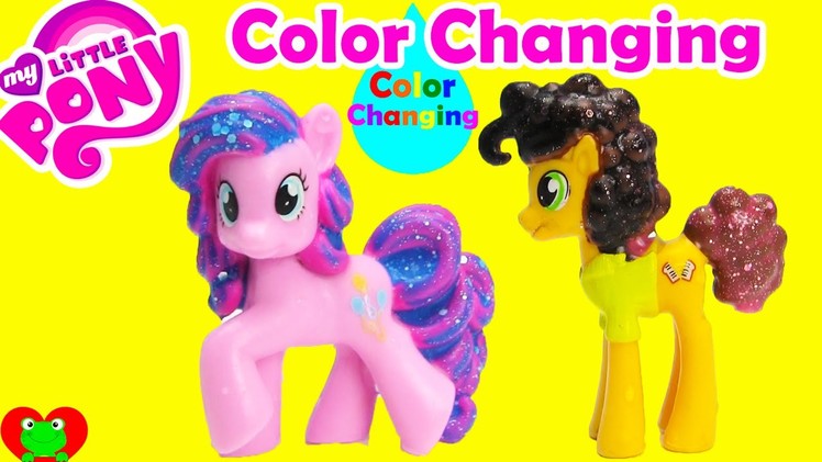 DIY My Little Pony Color Changing Cheese Sandwich and Pinkie Pie