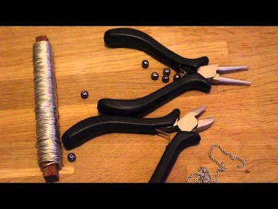 DIY pencil necklace