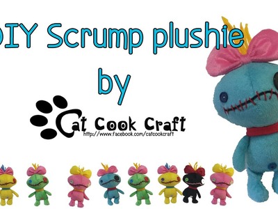 DIY Scrump plushie  (Free pattern)