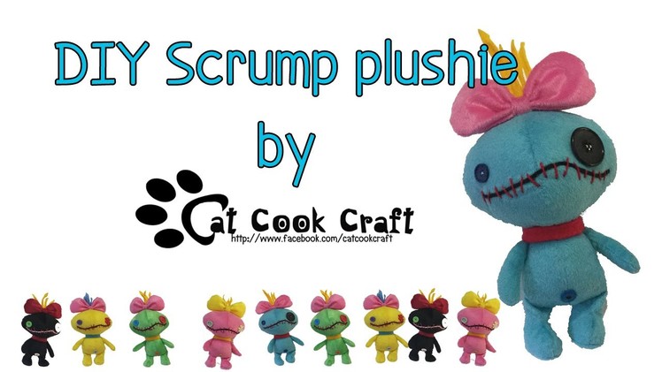 DIY Scrump plushie  (Free pattern)