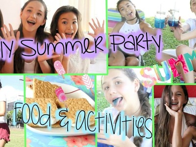 DIY Summer Party: Food & Things To Do