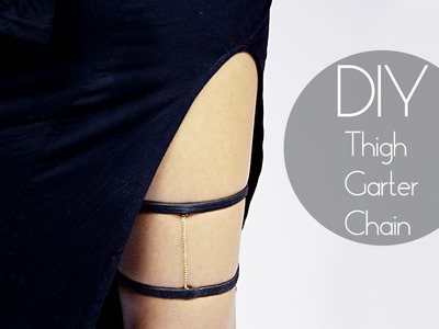 DIY Thigh Garter Chain