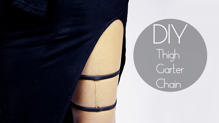 DIY Thigh Garter Chain