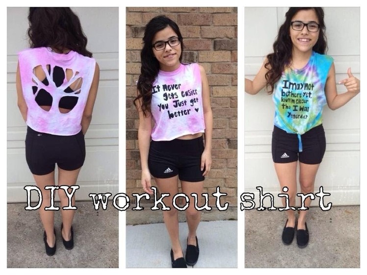 DIY: workout shirt