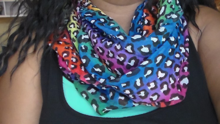 ~Dollar Tree DIY~ $2.00 Infinity Scarf