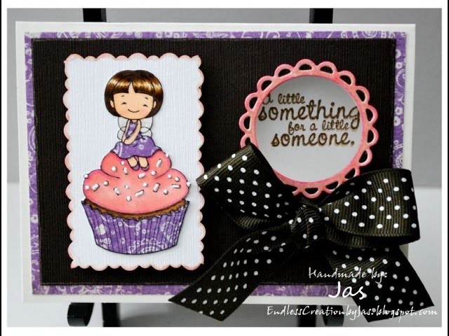Handmade CARD from start to finish #10- Cupcake