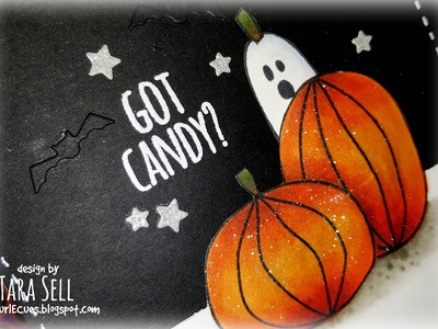 Handmade Halloween: Day 5 ~ Interactive Ghost Card featuring Essentials by Ellen
