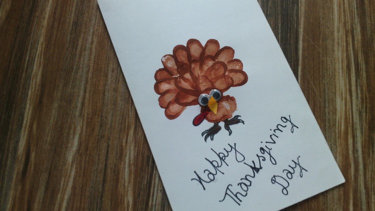 Handmade Thanksgiving Cards and Ideas