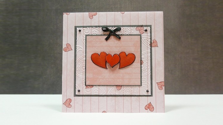 Handmade Valentines Card Idea + Tying A Bow With A Fork!