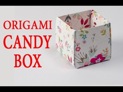 How to Make a Candy Box  | DIY Easy Origami For Kids