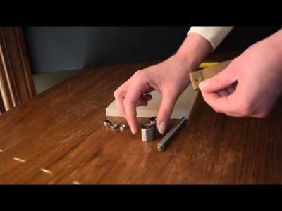 How to set a press snap using a hand tool DIY