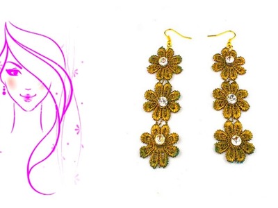 MORENA DIY: HOW TO MAKE LACE EARRINGS