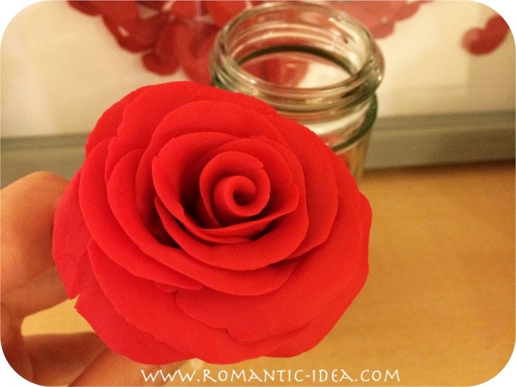 Rose That Never Dies for Valentine's Day, Easy Handmade Play Doh Rose| Romantic-idea.com